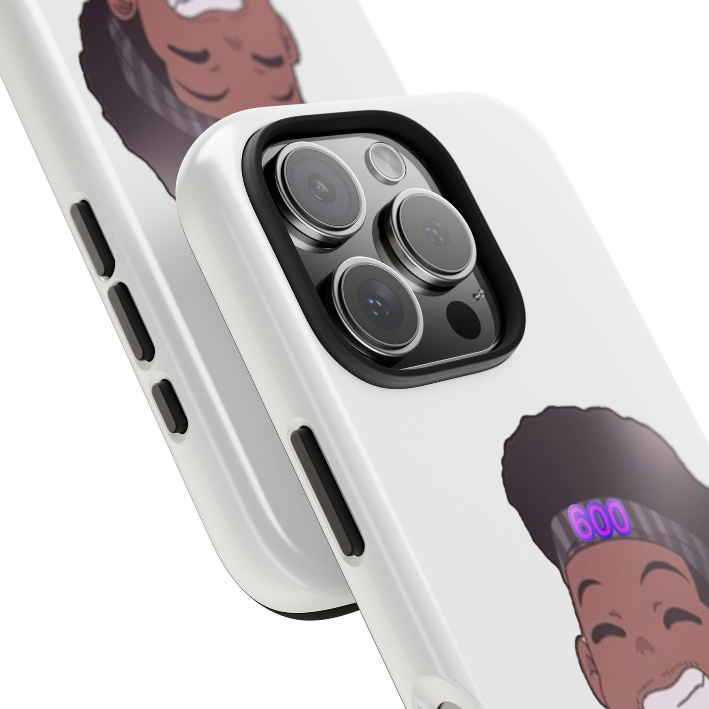 Black Cat Case (white)