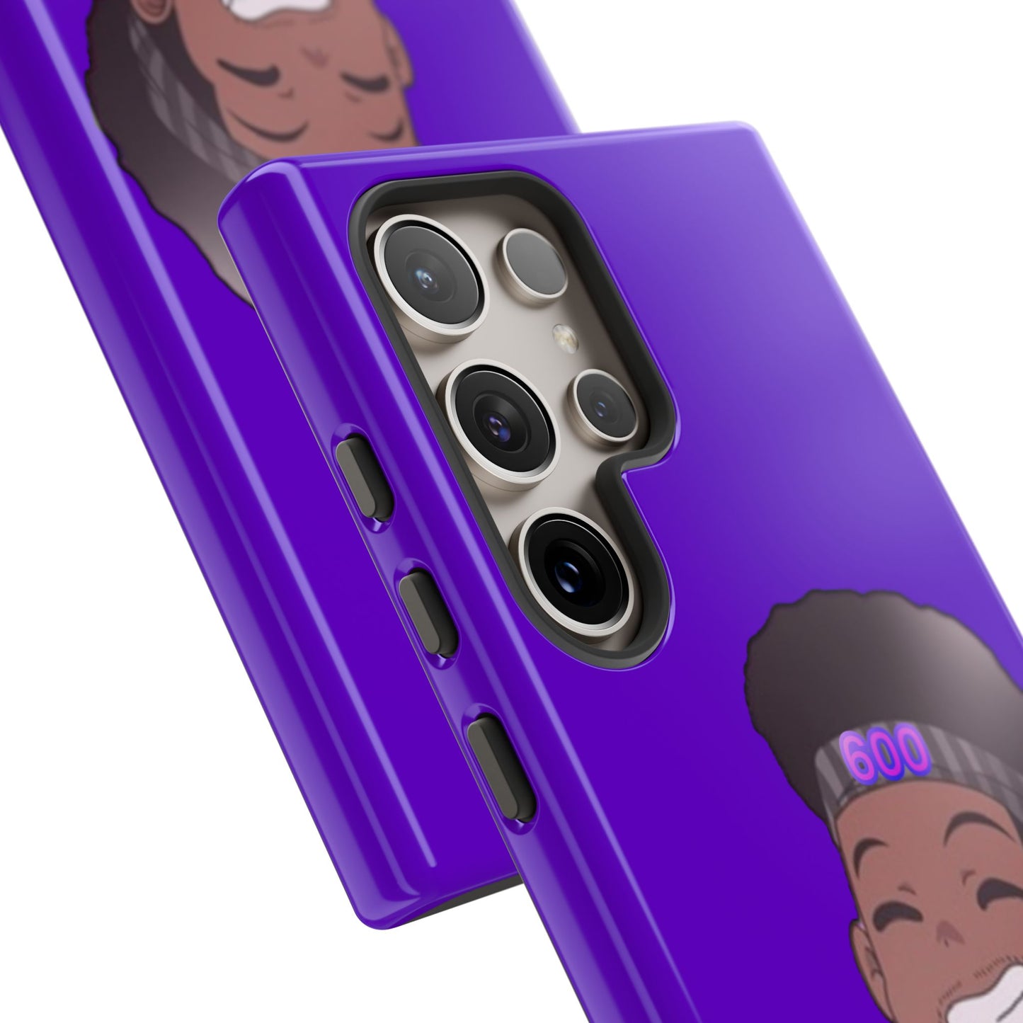 Black Cat Case (purple)