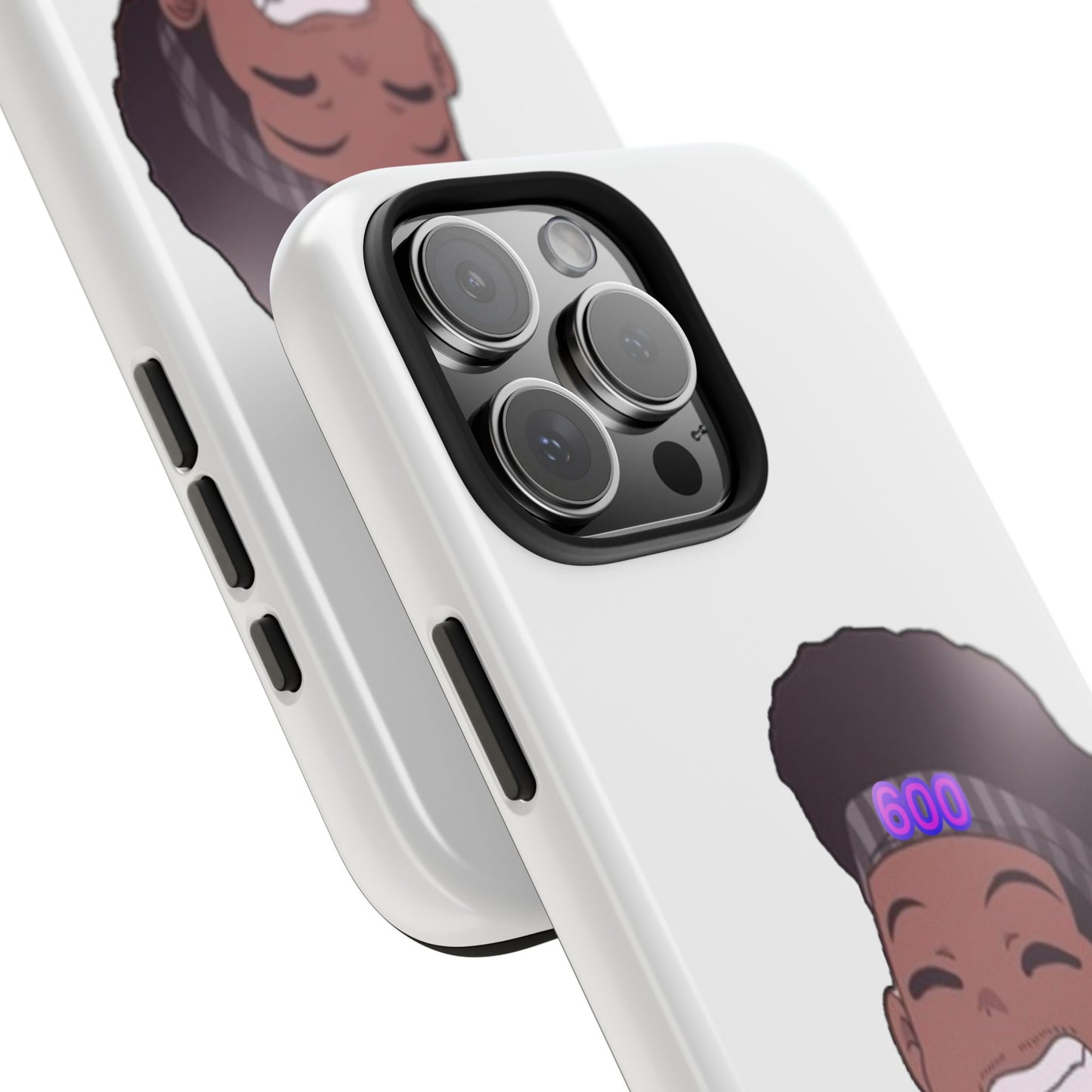 Black Cat Case (white)