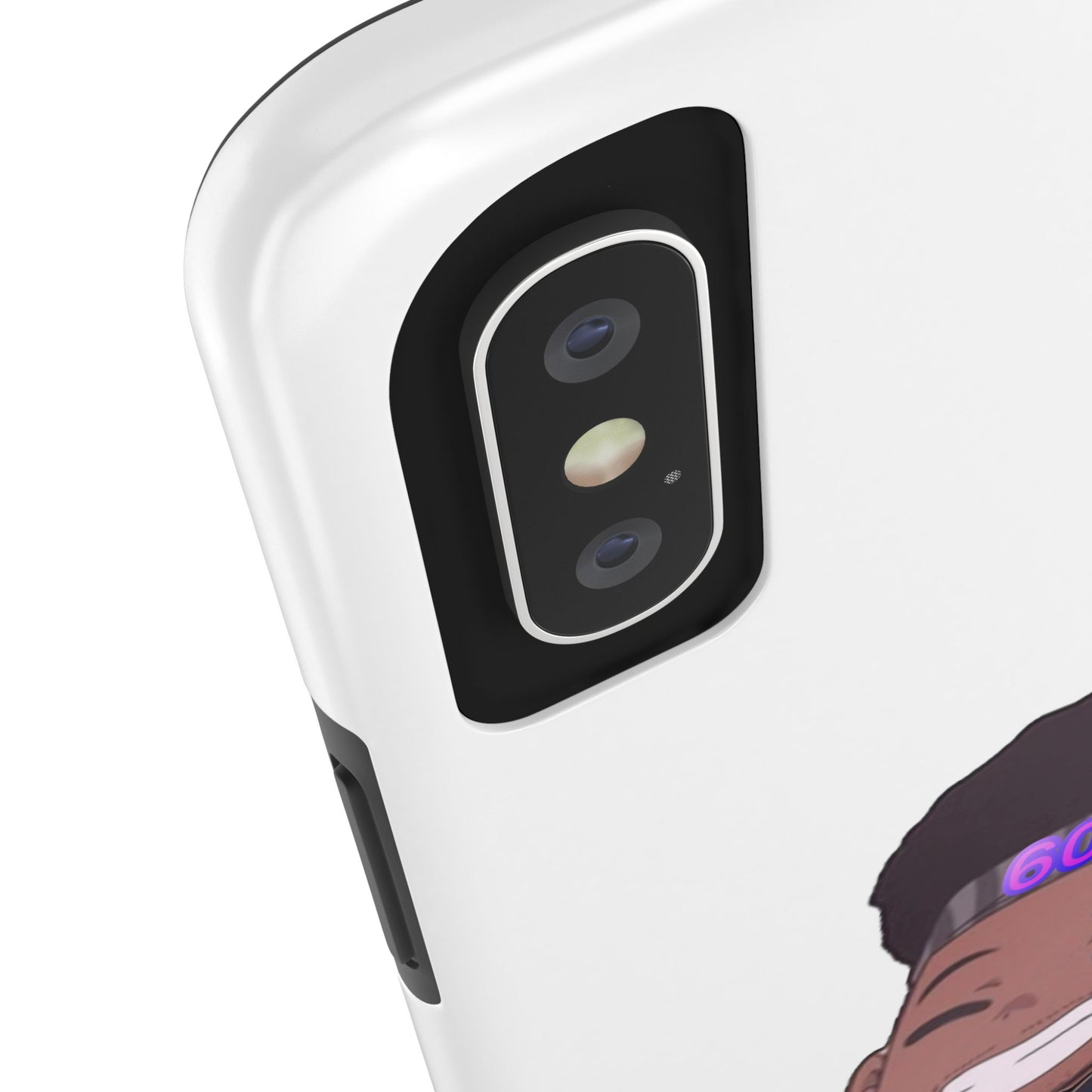 Black Cat Case (white)