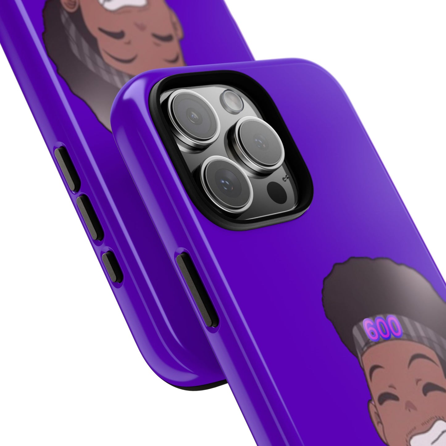 Black Cat Case (purple)