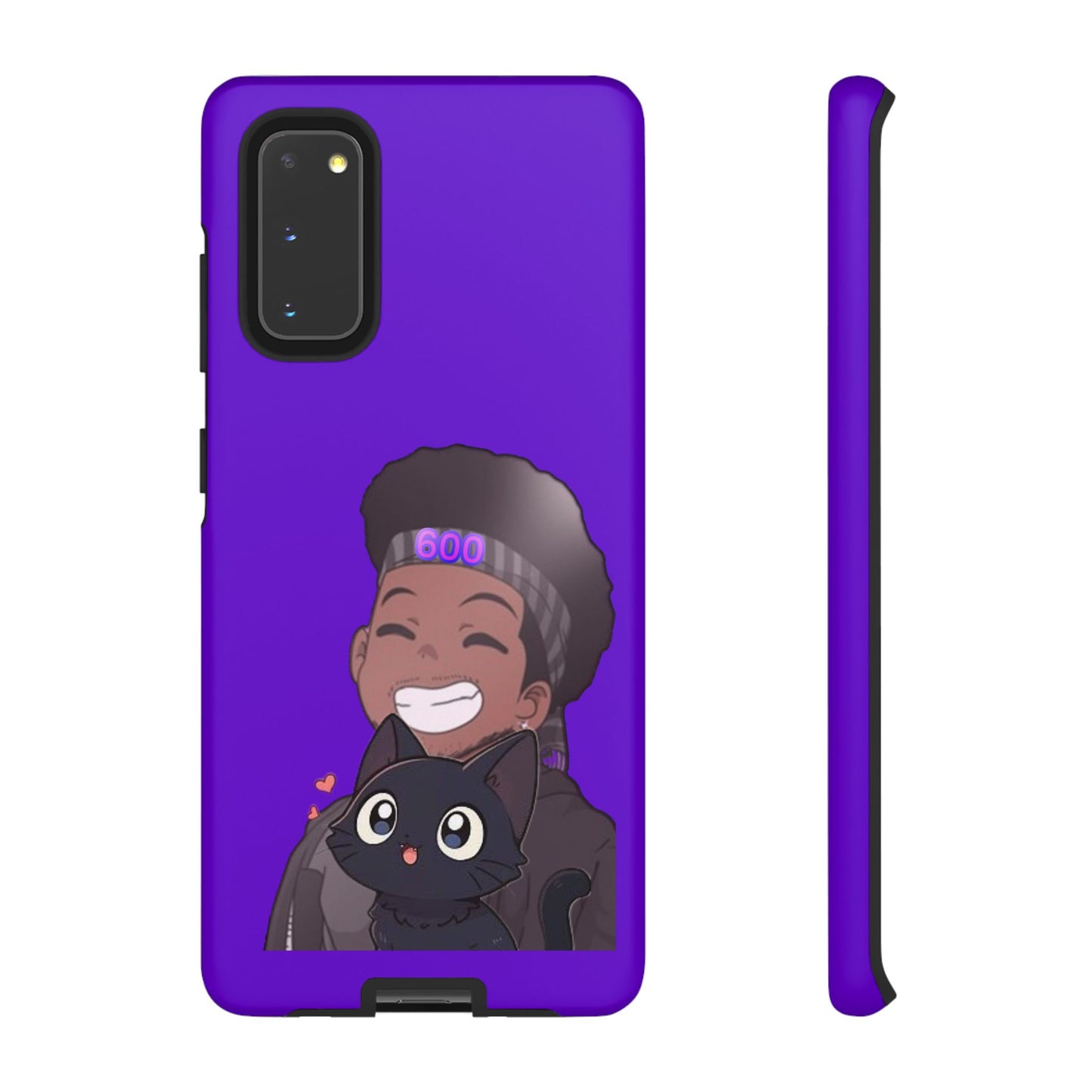 Black Cat Case (purple)