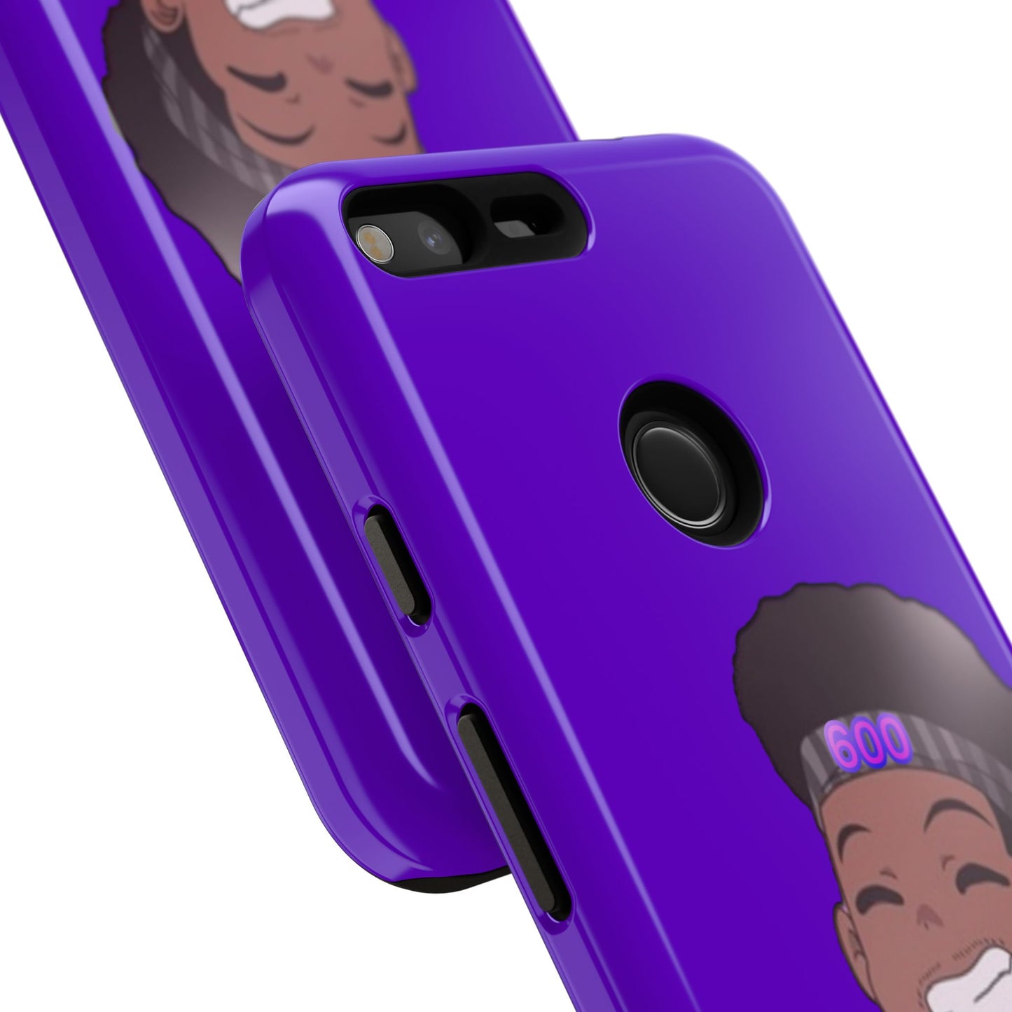 Black Cat Case (purple)