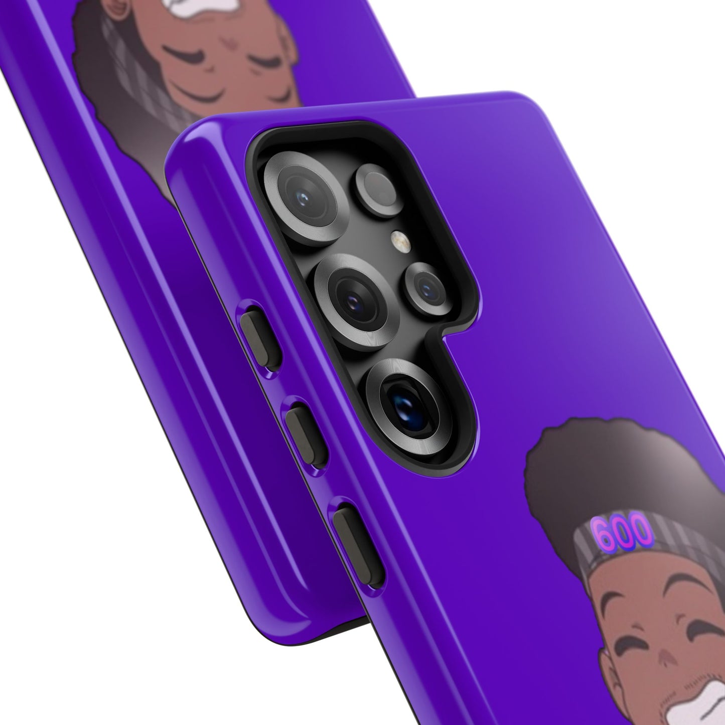 Black Cat Case (purple)