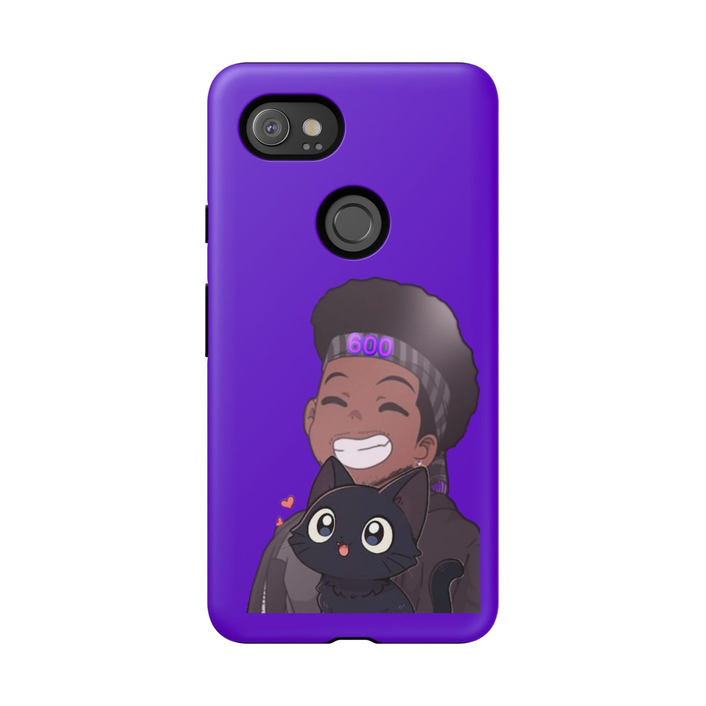 Black Cat Case (purple)