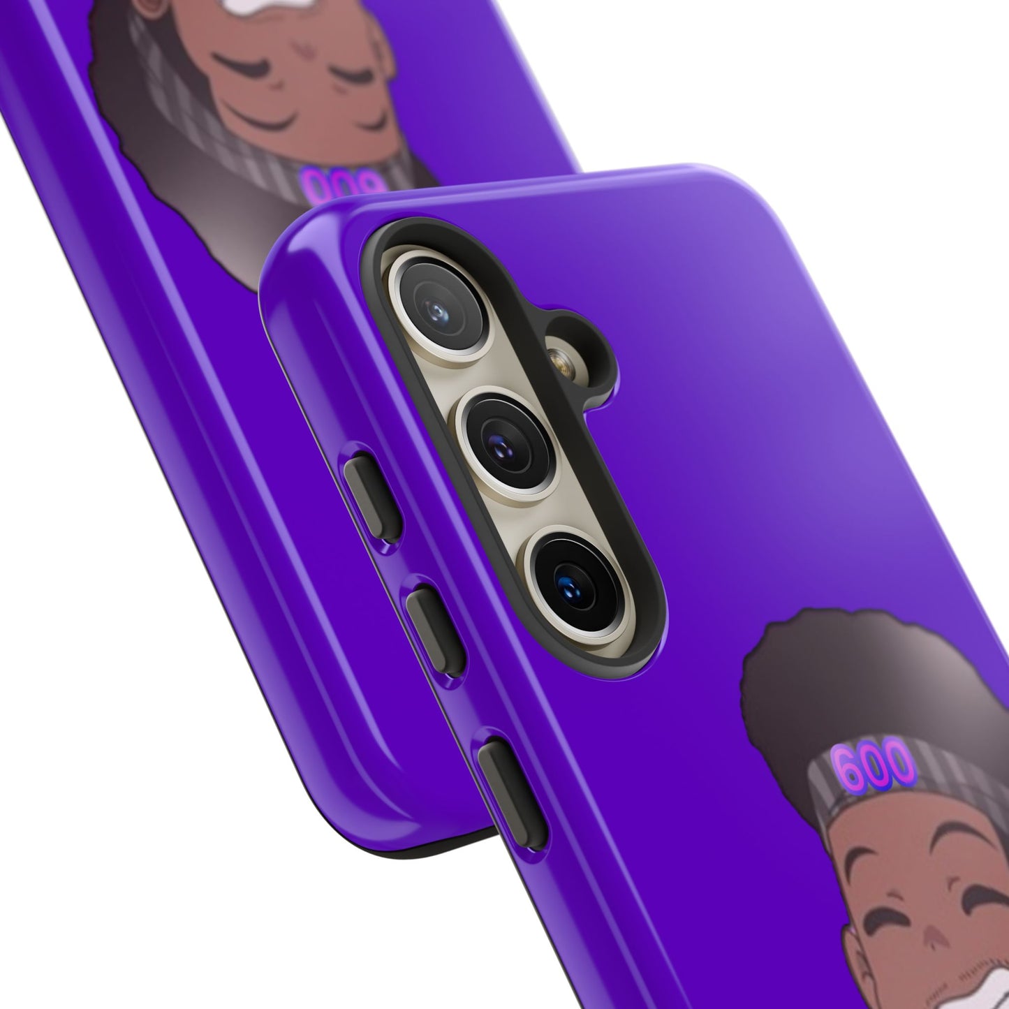 Black Cat Case (purple)