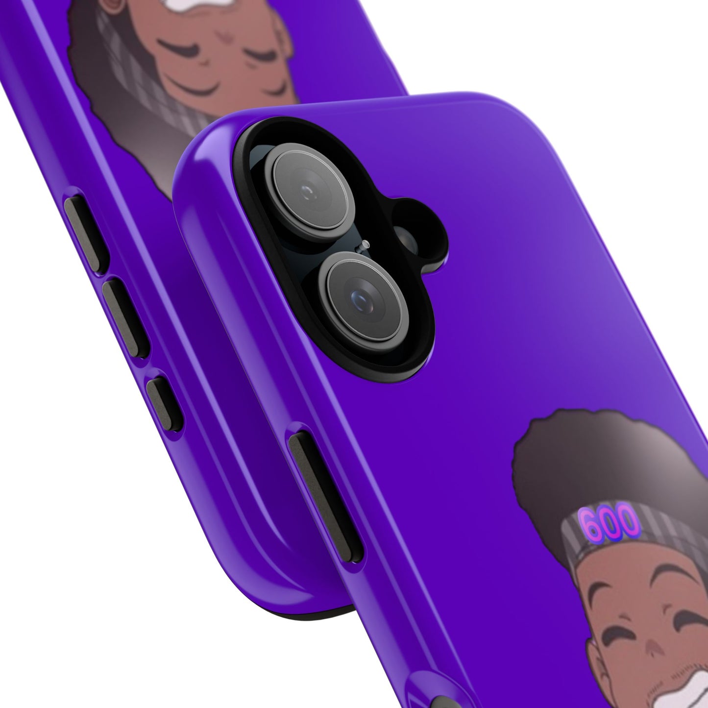 Black Cat Case (purple)