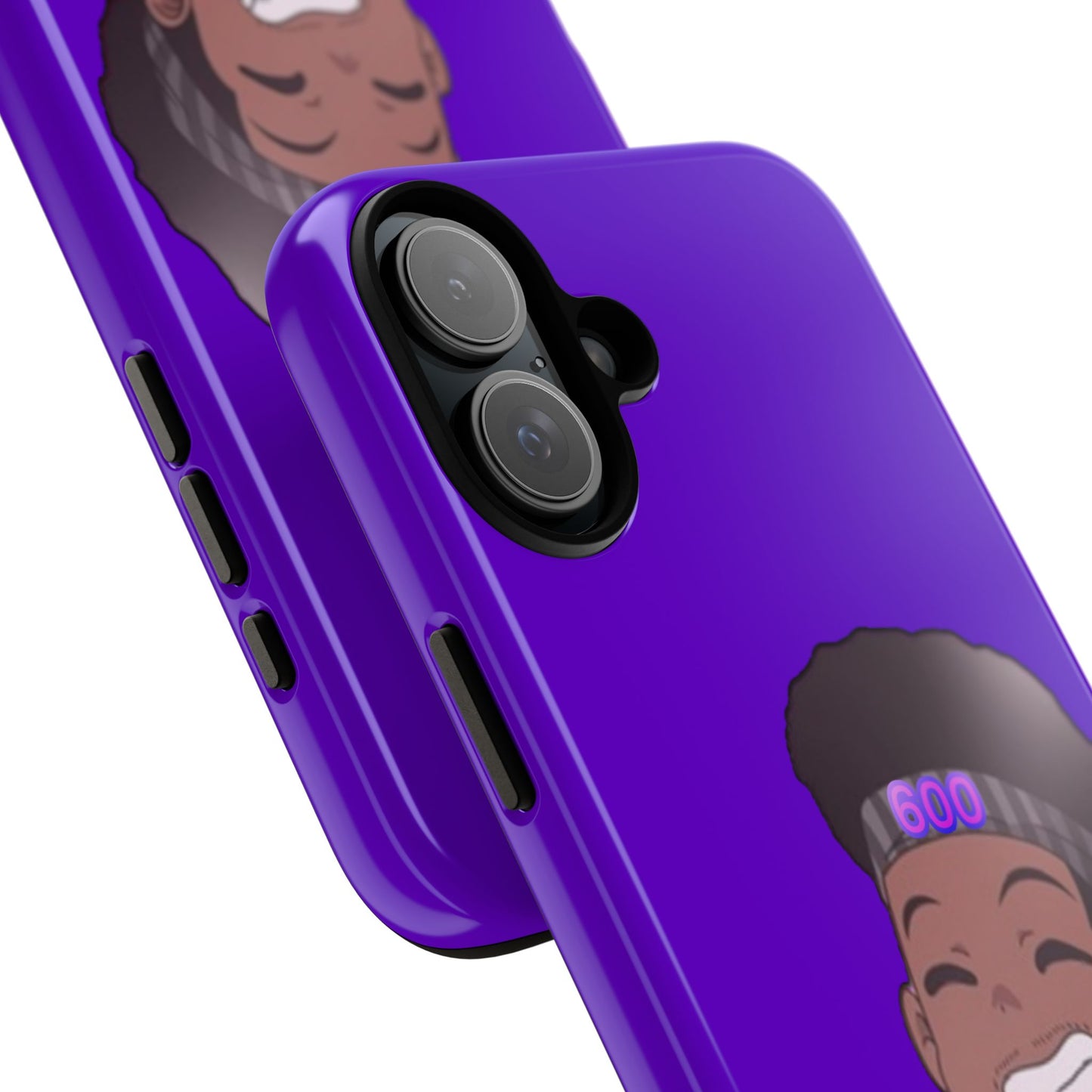 Black Cat Case (purple)
