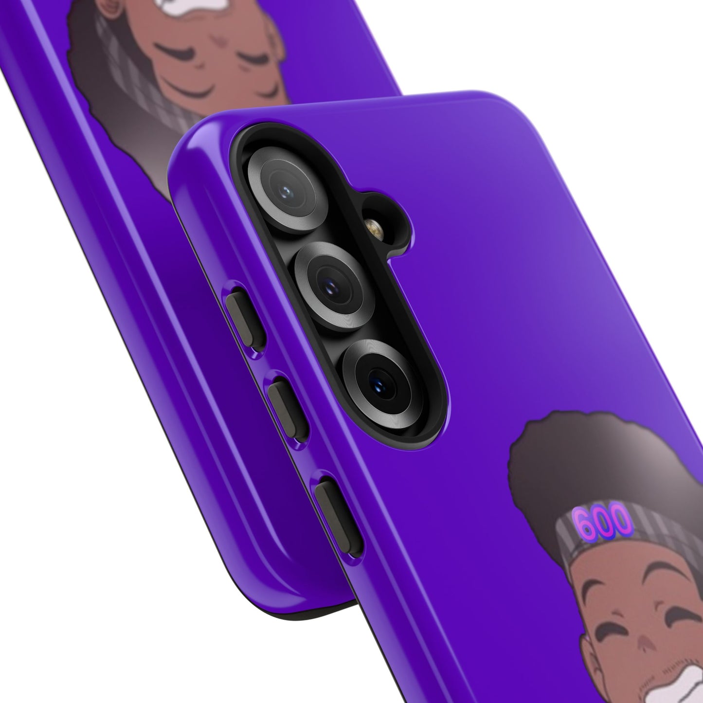Black Cat Case (purple)