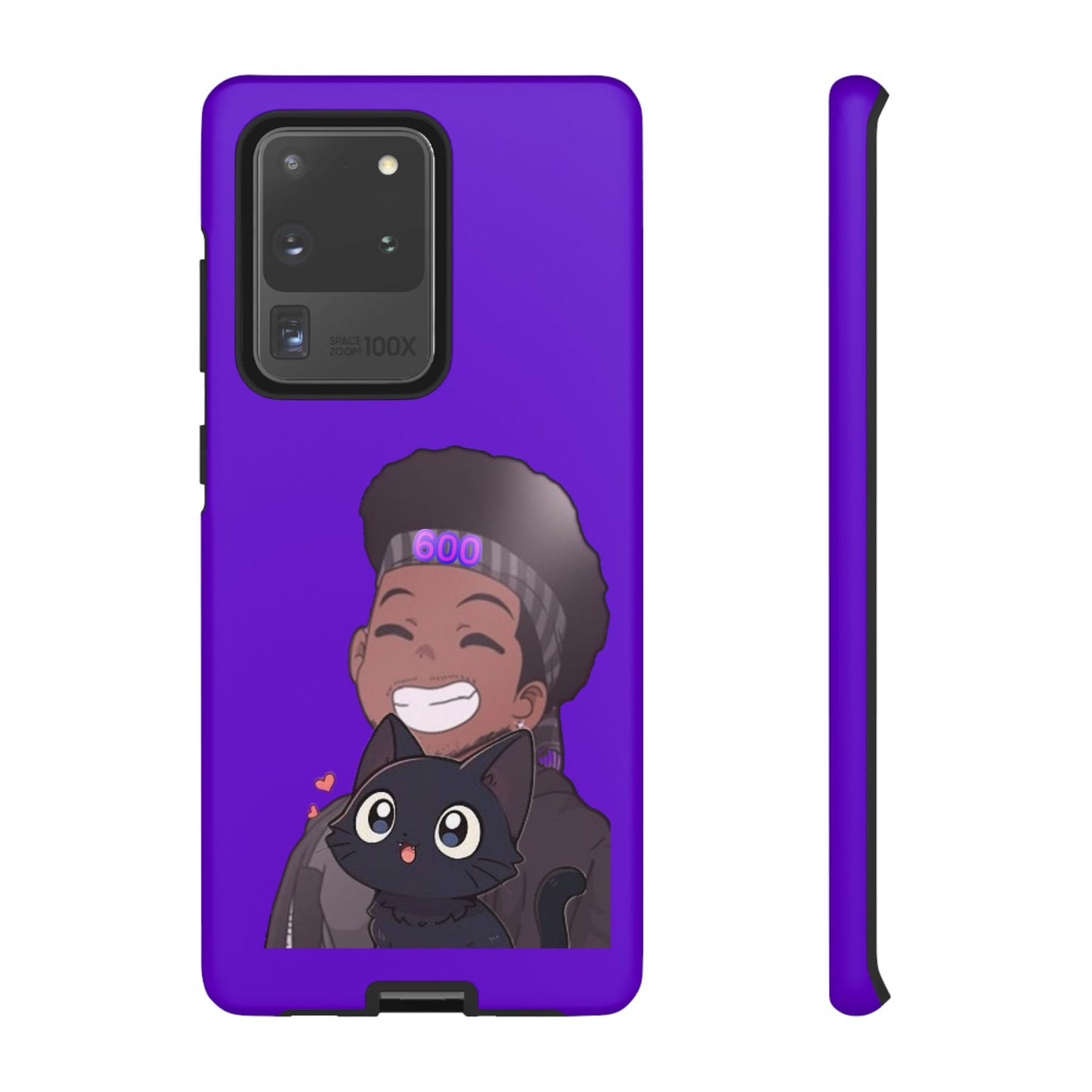Black Cat Case (purple)