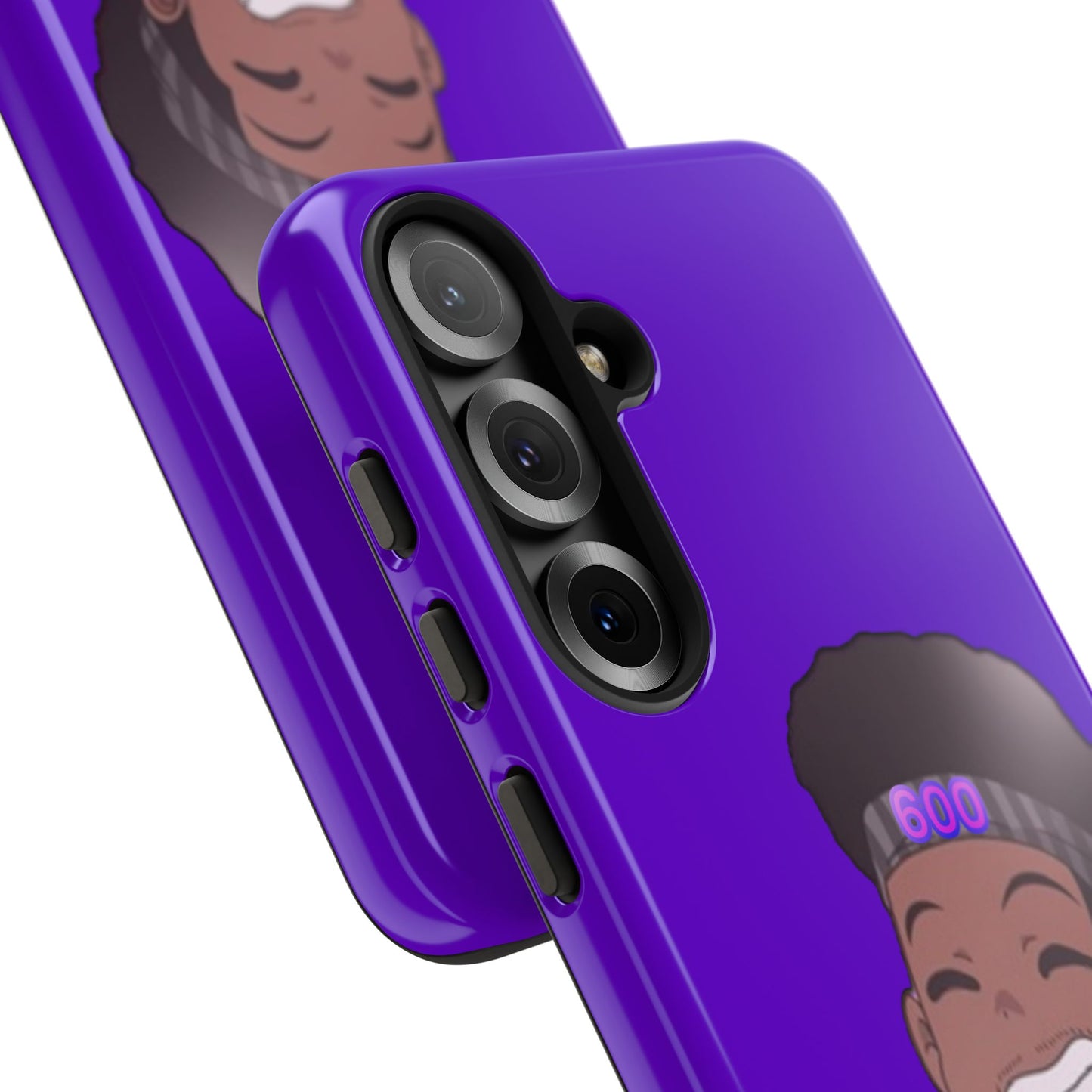 Black Cat Case (purple)