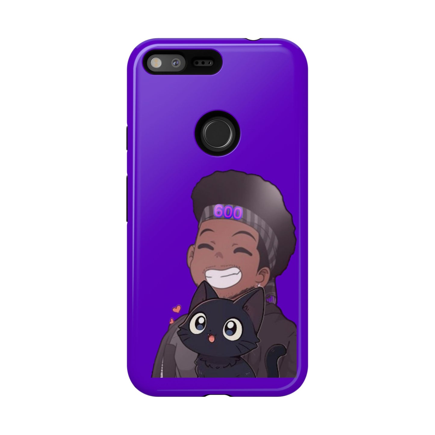 Black Cat Case (purple)