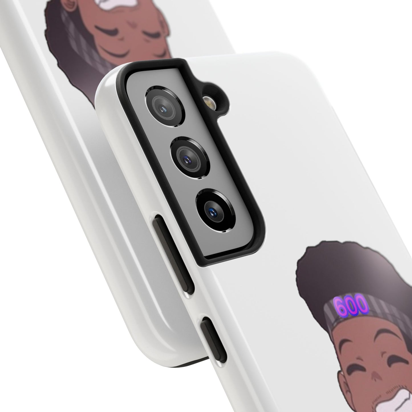 Black Cat Case (white)