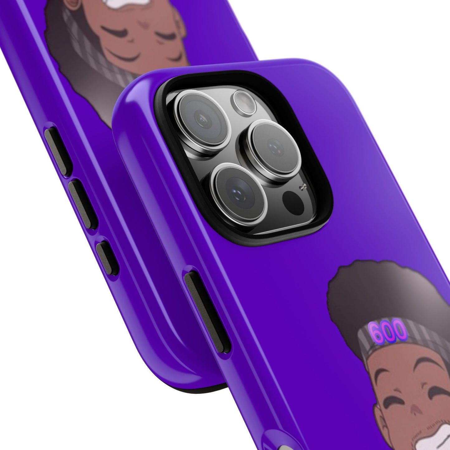 Black Cat Case (purple)