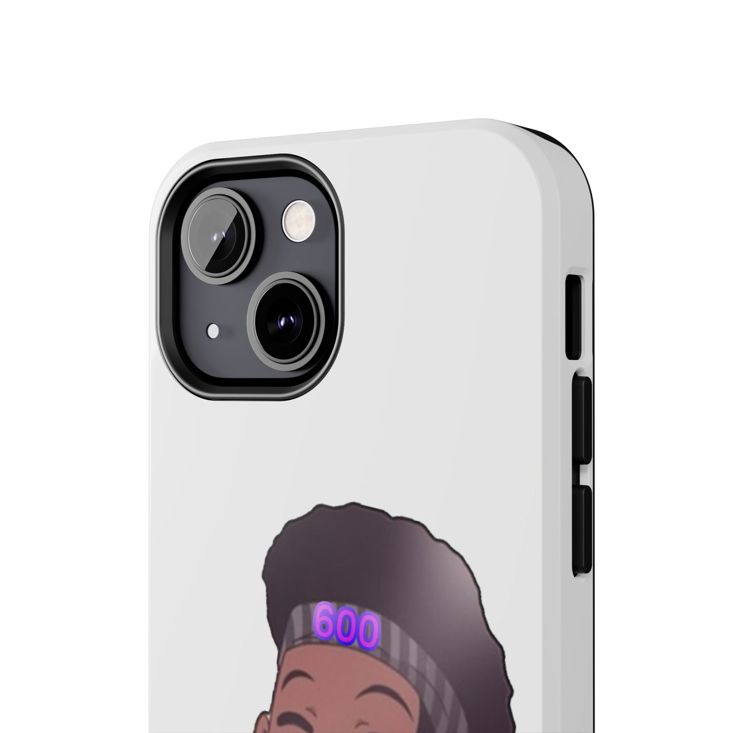 Black Cat Case (white)