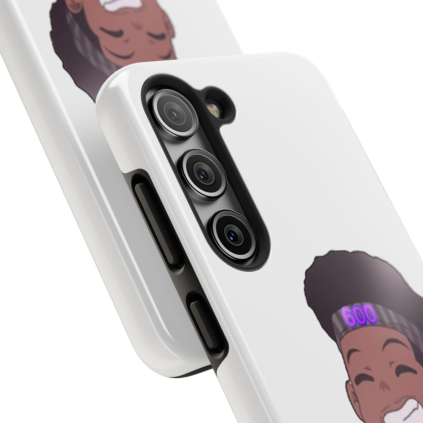 Black Cat Case (white)
