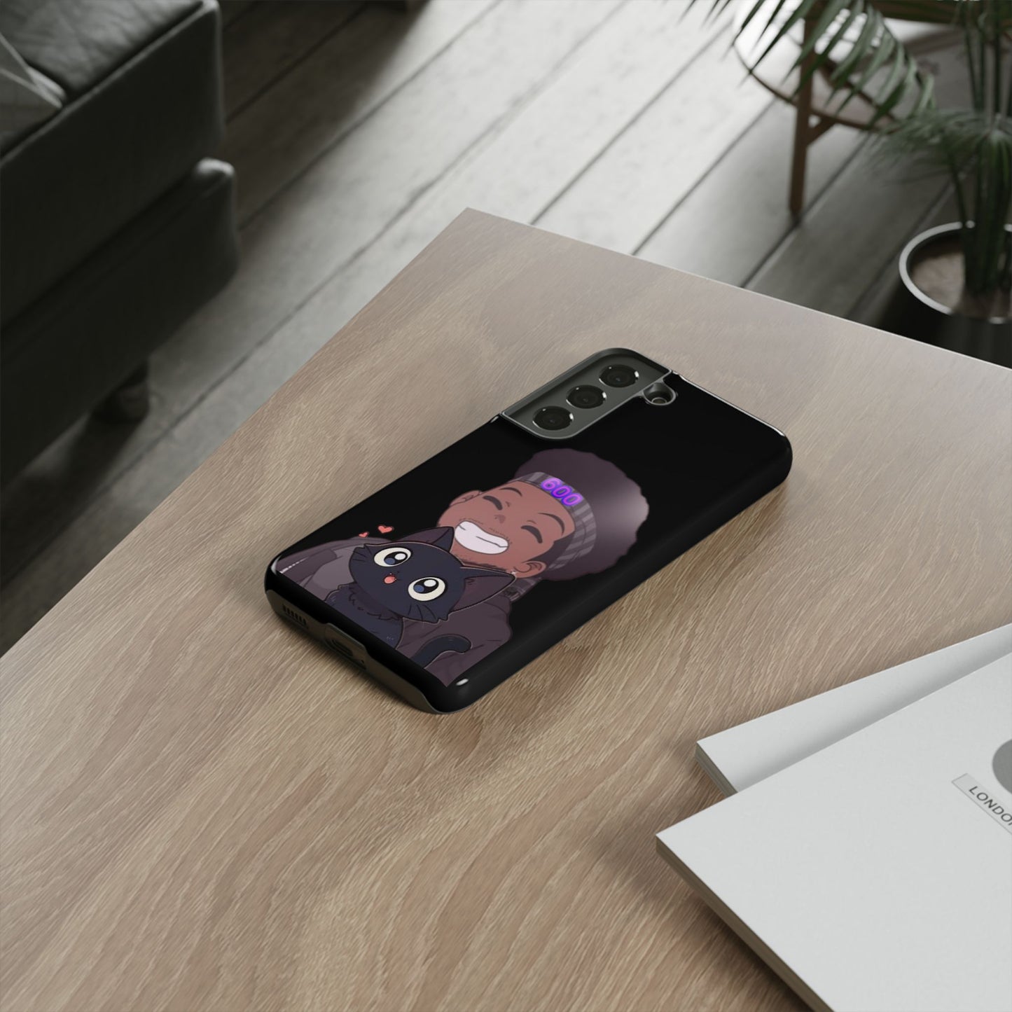Black Cat Case (black)