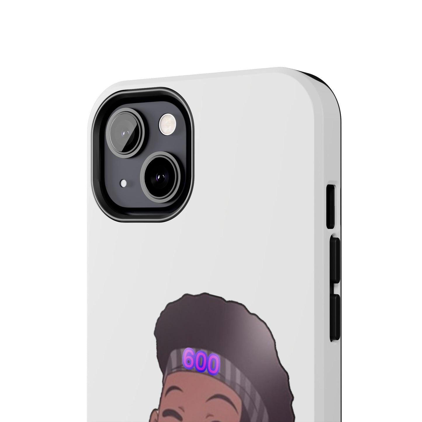 Black Cat Case (white)