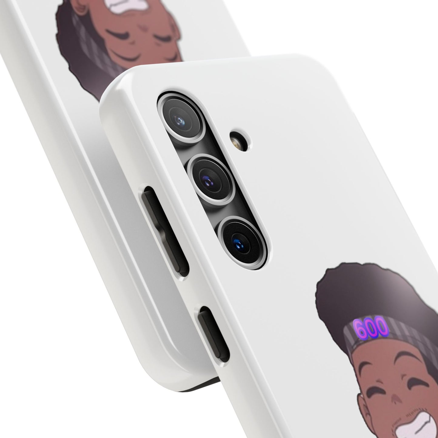 Black Cat Case (white)