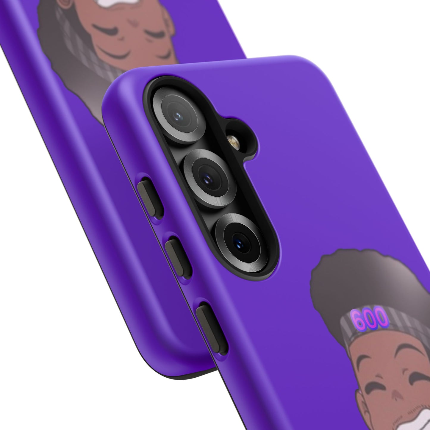Black Cat Case (purple)