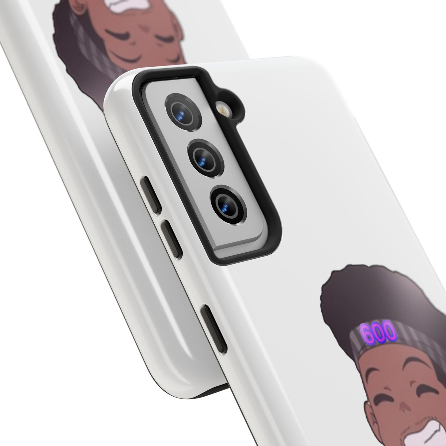 Black Cat Case (white)