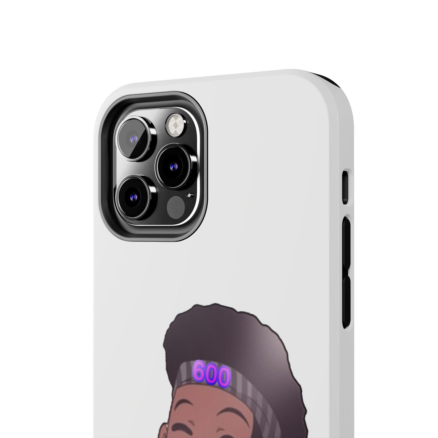 Black Cat Case (white)