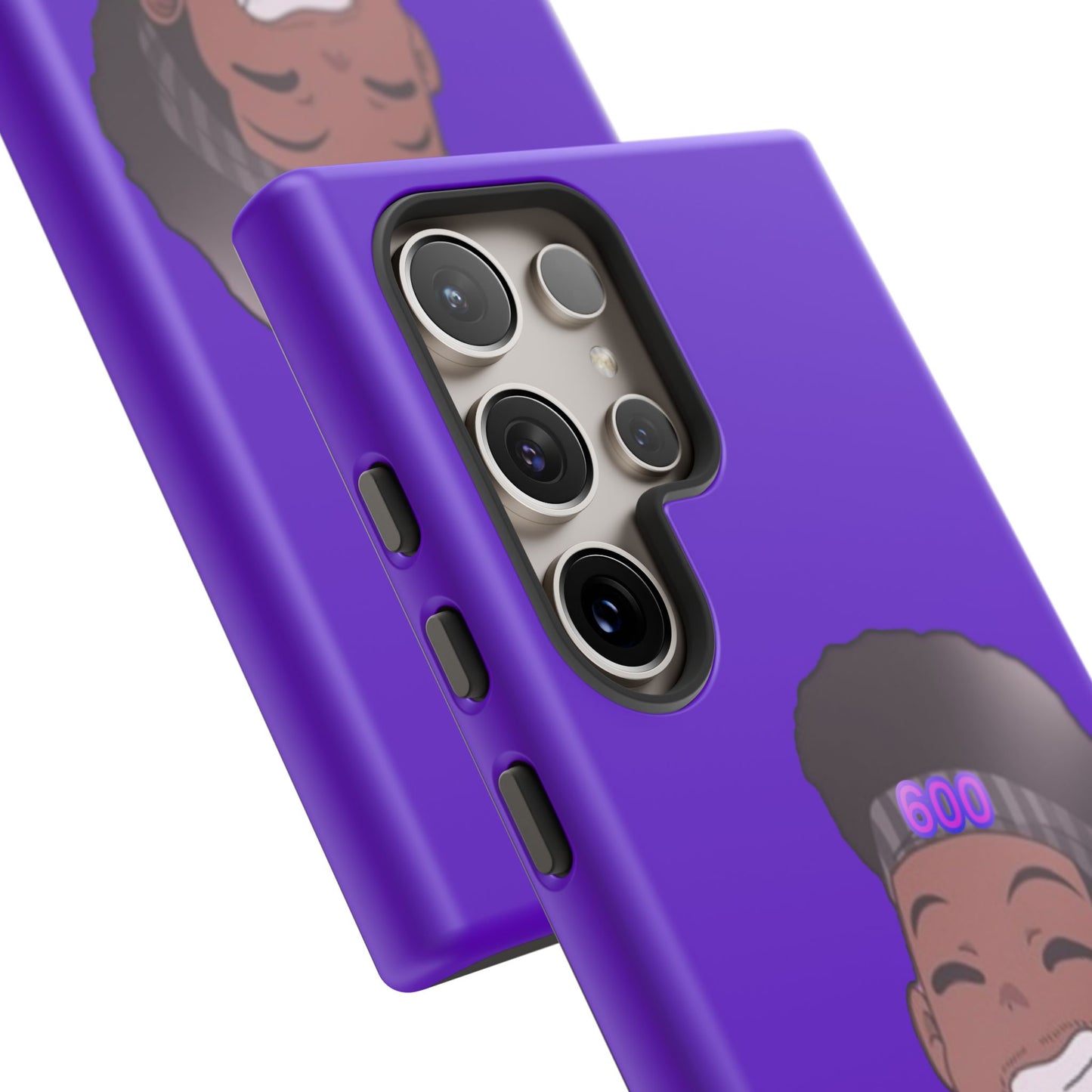 Black Cat Case (purple)