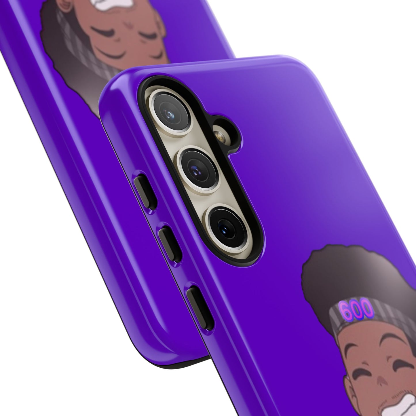 Black Cat Case (purple)